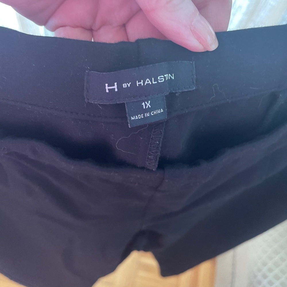 H by Halston Elegant Black Trousers